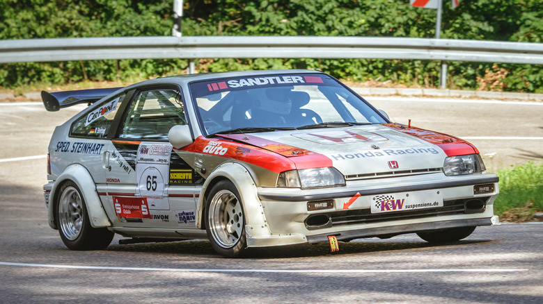 Modified widebody Honda CRX