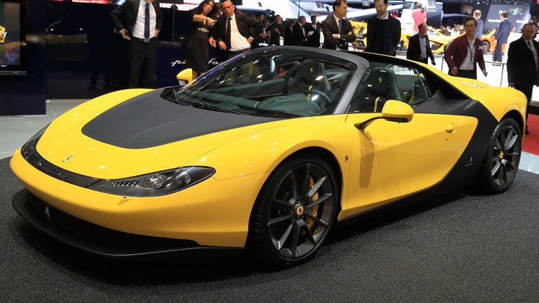 Ferrari Sergio Pininfarina at 2015 auto show
