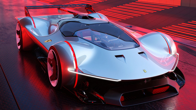 Ferrari Vision Gran Turismo front 3/4 view