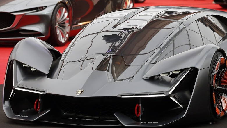 lamborghini terzo millennio interior