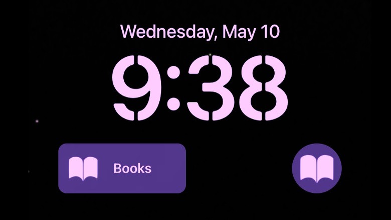 Launcher widget for iPhone