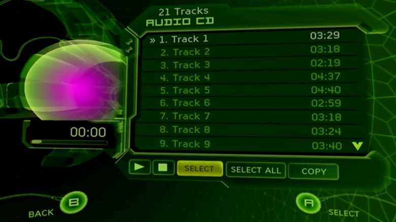 xbox original dashboard audio player easter egg