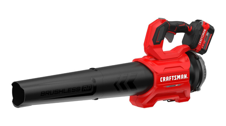 Craftsman's cordless Brushless RP Leaf Blower on a white background