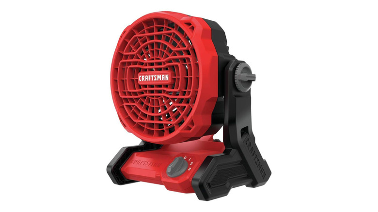 Craftsman's Jobsite Fan on a white background