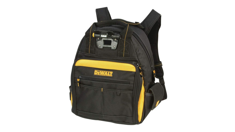 DeWalt 57 Pocket Lighted Tool Backpack