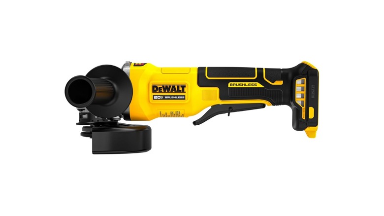 A small DeWalt Angle Grinder