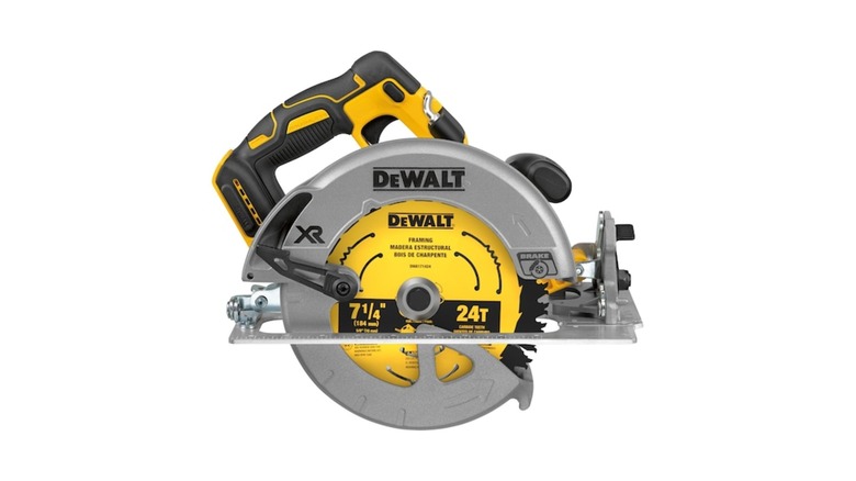 The DeWalt 20V Max XR Brushless 7.25-Inch Circular Saw