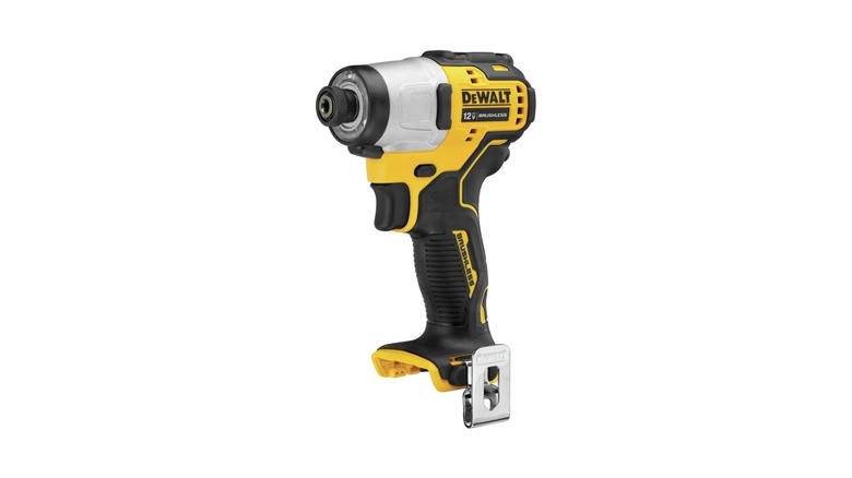 The 12V Max 1/4-Inch Brushless Impact Driver by DeWalt