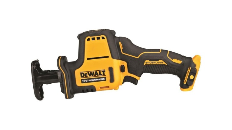 A 12V DeWalt One-Handed Reciprocating Saw