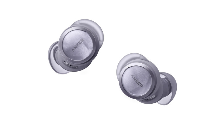 The Soundcore Liberty Buds 2 on a white background
