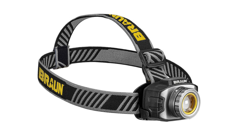 A Braun 700-Lumen Adjustable Rechargeable LED Headlamp