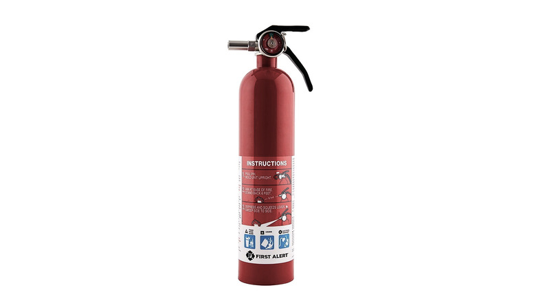 A FIRST ALERT 2.5 lb. Garage/Workshop Fire Extinguisher