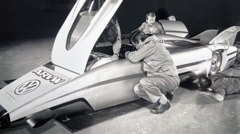 Engineers work on ARVW prototype
