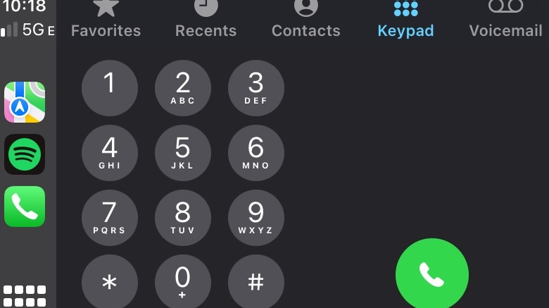 CarPlay Phone app
