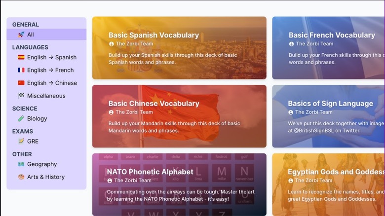 Zorbi home page