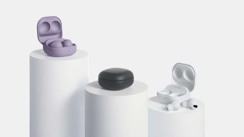 Three pairs of Samsung Galaxy Buds2 Pro