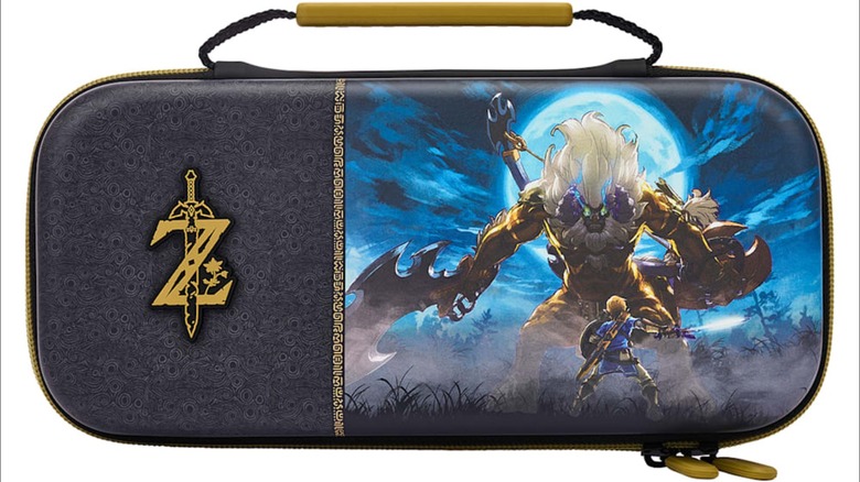 switch carrying case legend of zelda link vs lynel