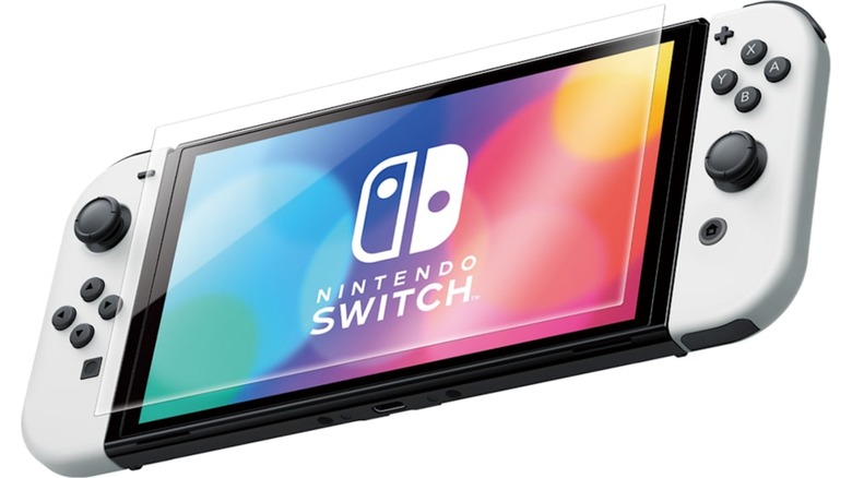 nintendo switch oled screen protector