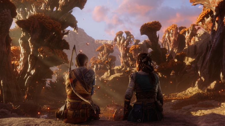 god of war ragnarok atreus angrboda