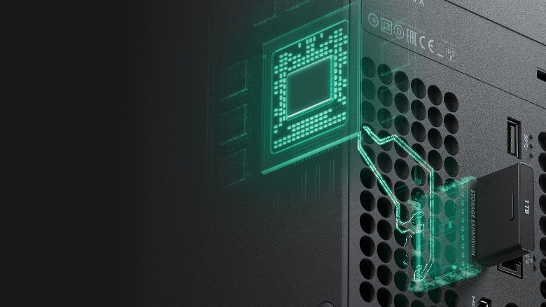 An expansion card for the Xbox Series X|S