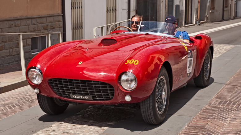 Ferrari 375 MM at the Mille Miglia