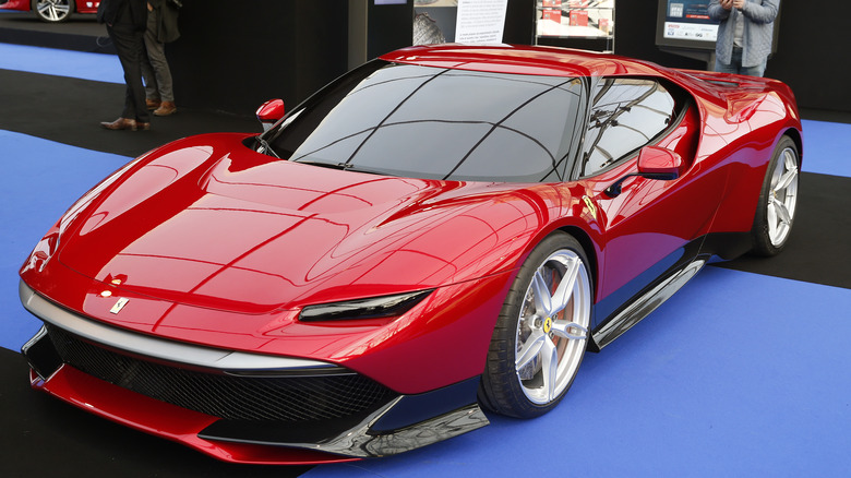 Ferrari SP38 Deborah at a launch event