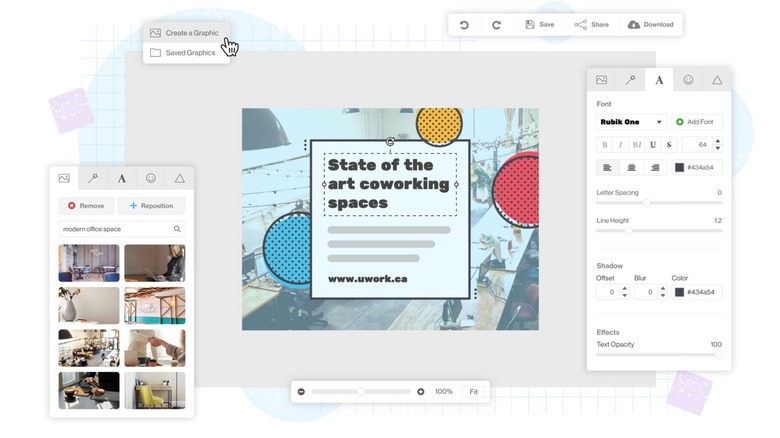 Screenshot of Snappa website