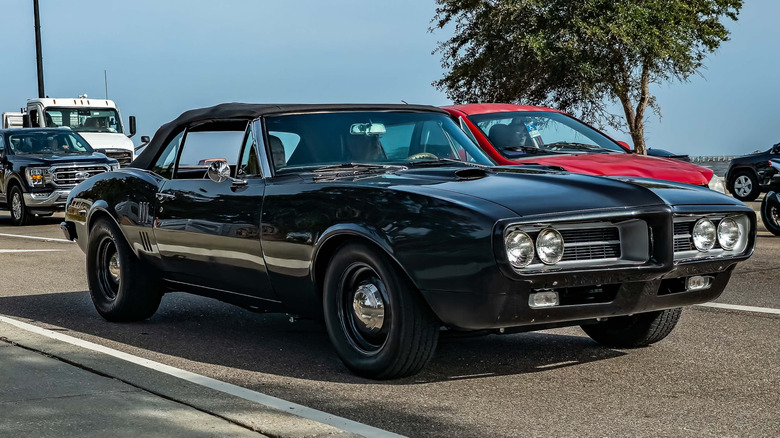 Black 1967 Pontiac Firebird