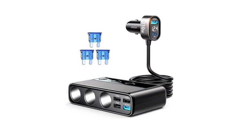 Joyroom 9-in-1 cigarette lighter splitter