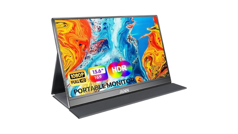 MNN 15.6-inch portable monitor with stand