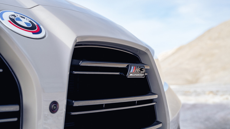 BMW M3 Touring front grille and emblem