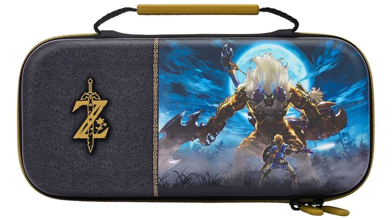 nintendo switch oled link lynel legend of zelda case