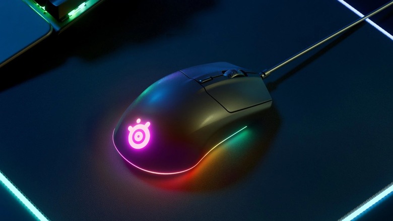steelseries rival 3 gaming wired mouse