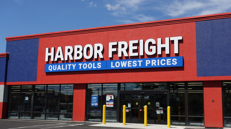 Harbor Freight storefront in Massachusetts