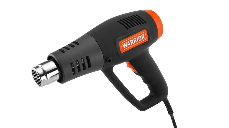 Stock photo of a Warrior branded heat gun