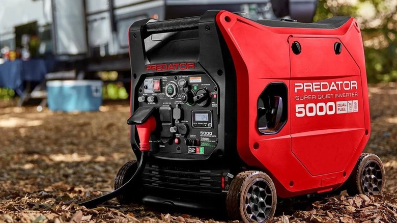 Predator 5000 Watt Dual-Fuel Inverter Generator