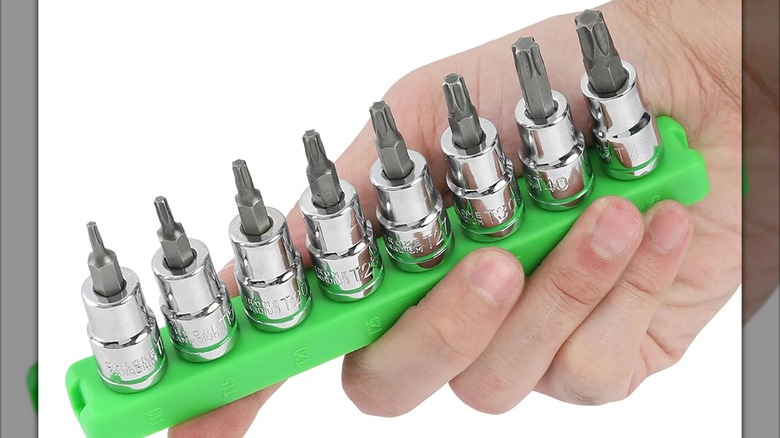 Hyper Tough 9-Piece ⅜-inch Drive Standard Star Socket Bit Set