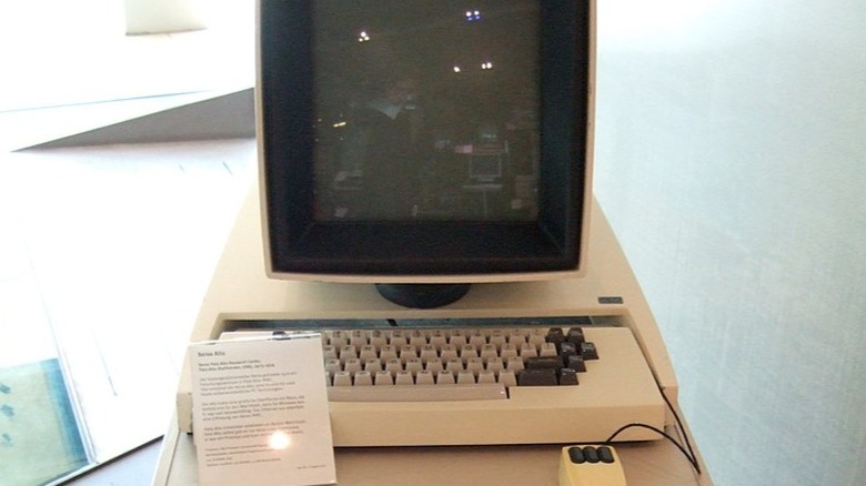 Xerox Alto on display 