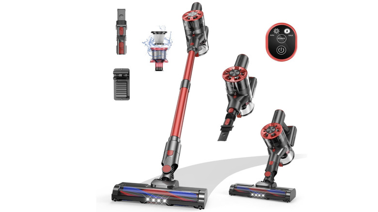 Comvtu Cordless Vacuum Cleaner on display