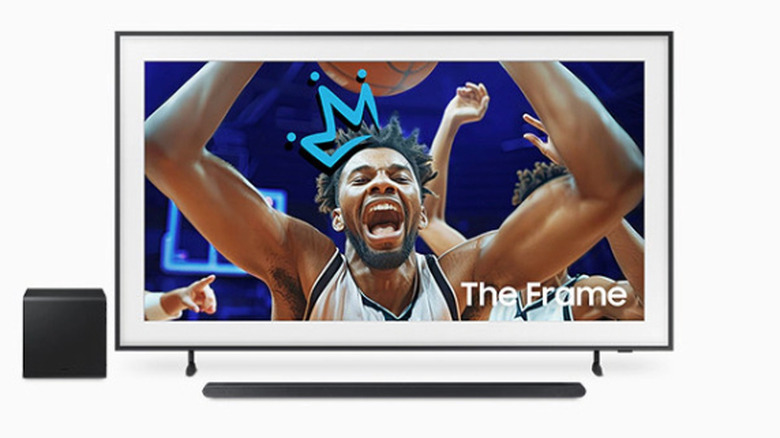 Samsung Frame TV on display
