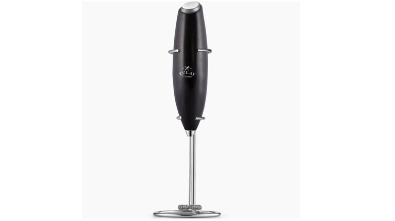 Zulay Kitchen Milk Frother Wand on display