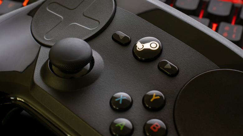 Steam Controller Close-Up