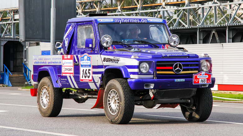 Rally spec Mercedes G-Class Pickup