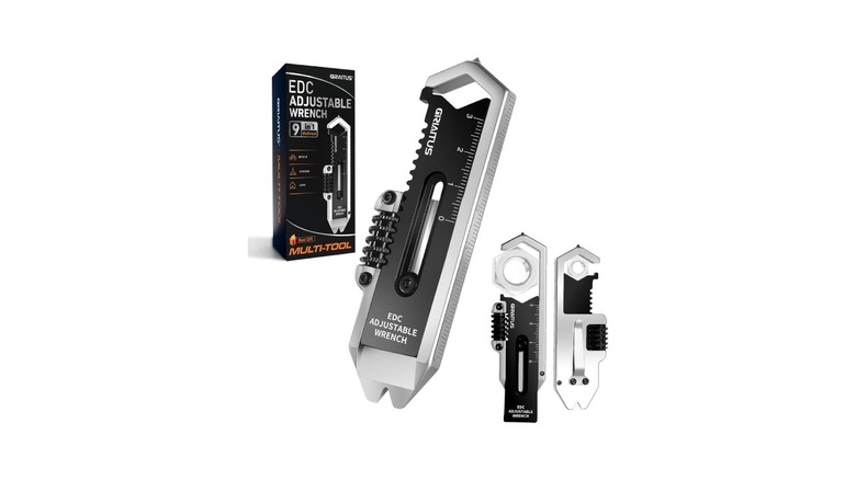 Giriaitus 9-in-1 pocket adjustable wrench