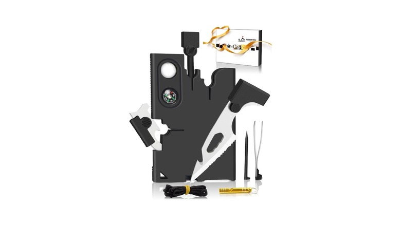 Parigo 18-in-1 credit card multitool
