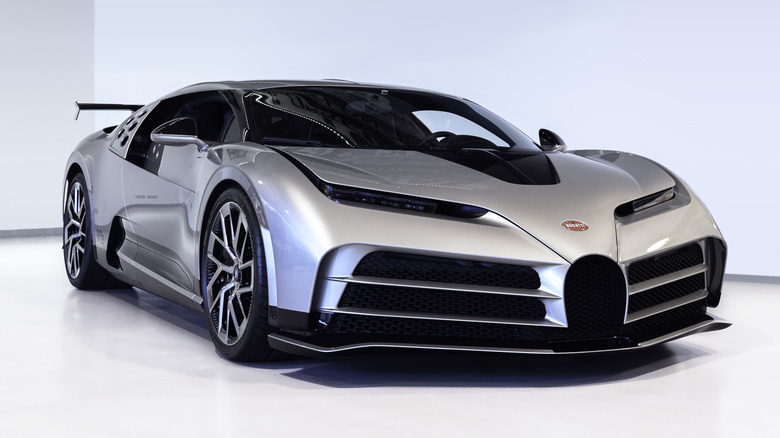 Bugatti Centodieci at London dealership