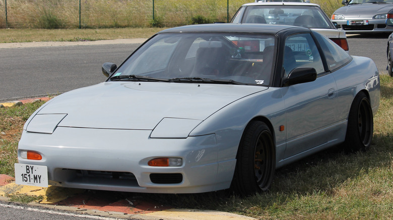 Nissan 180SX at car show