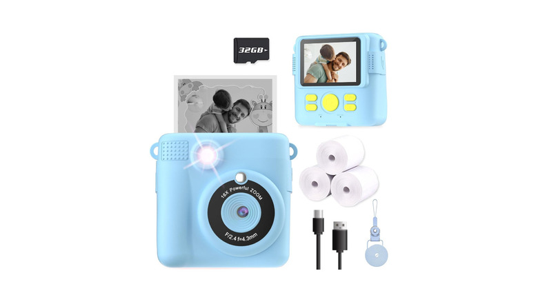 Essoxofore Instant Camera with printing paper and SD card