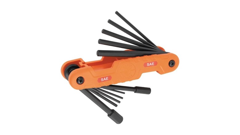 The Klein Hex Wrench Key Set on a white background