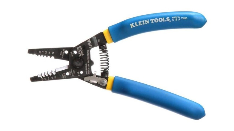 The Wire Cutter and Stripper on a white background
